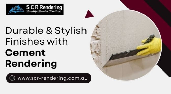 What You Need To Know About Cement Rendering Solutions?