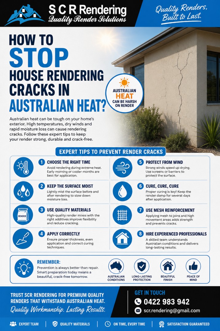 Stop House Rendering Cracks